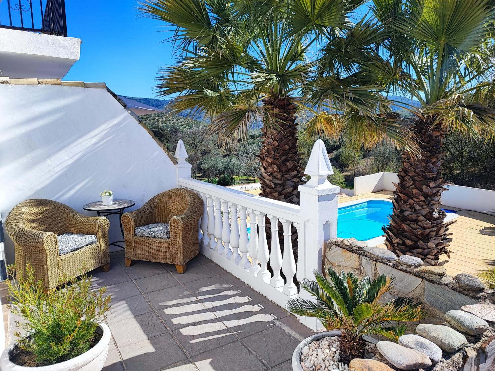 Cortijo Pennymaria Poolside Apartment Near Montefrio With Stunning Views المظهر الخارجي الصورة